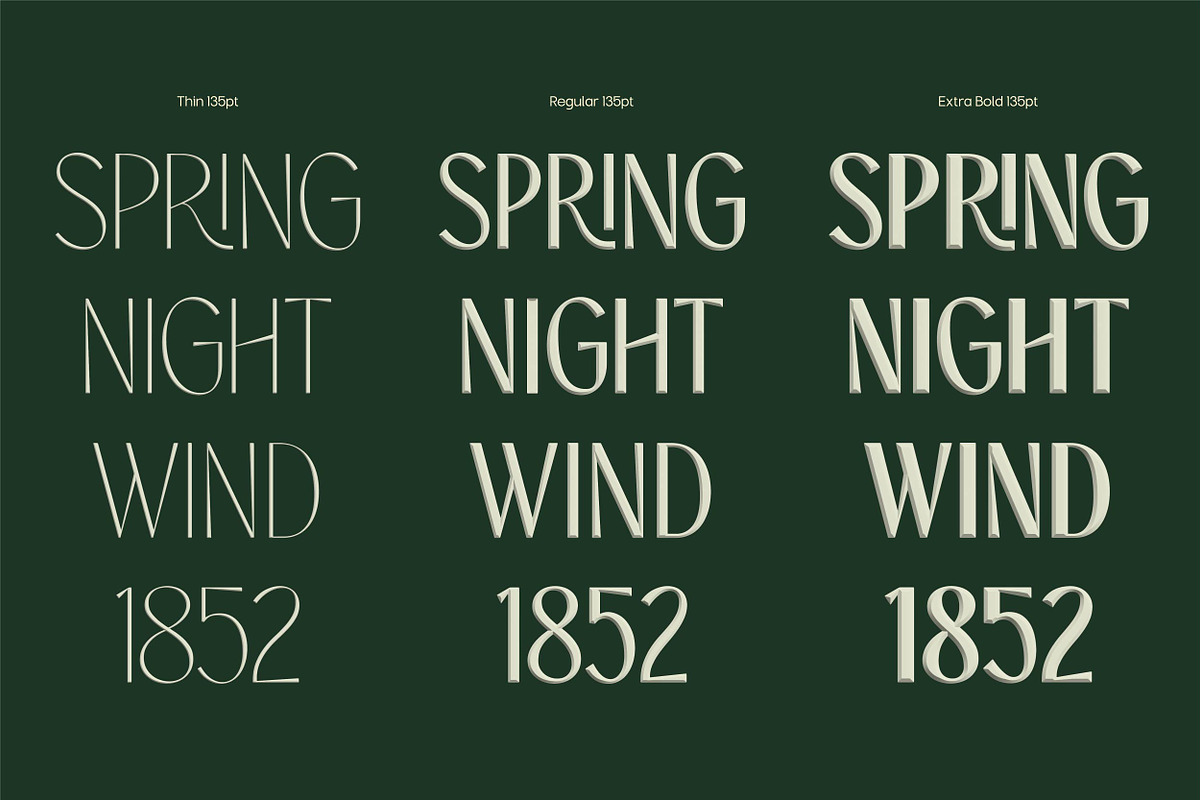 TBJ Orcherum Unique Ligatures Sans, a Font by Taboja Studio (Photo 7 of 21)