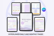 Wellness Digital Planner, a Templates & Theme by LumusStudio (Thumbnail 4 of 9)
