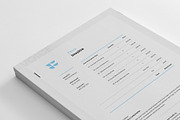 Invoice, Brief, Estimate, a Stationery Template by KreateTribe (Thumbnail 4 of 7)