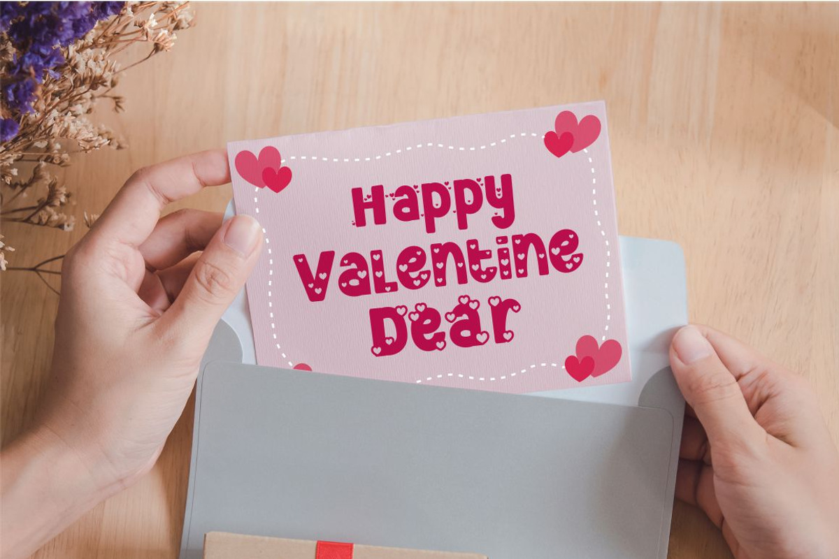 Cute Love Story - Quirky Love Font, a Font by PutraCetol Studio (Photo 10 of 13)