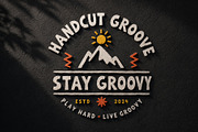 Handcut Groove, a Sans Serif Font by LetterStock (Thumbnail 3 of 7)
