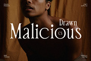CS Malicious Drawn, a Serif Font by Craft Supply Co. (Thumbnail 1 of 8)