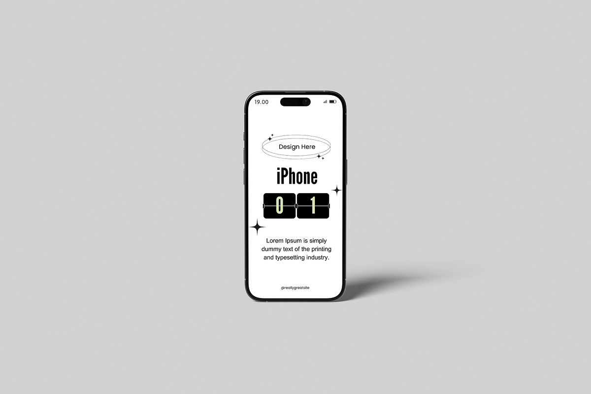 iPhone Mockup, an iPhone Mockup by Difa Design (Photo 3 of 5)