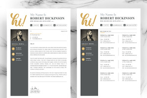 Resume Template 4 Pages-CV Template