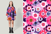 12 seamless floral patterns psd, a Pattern Graphic by ARTMIRU (Thumbnail 4 of 24)