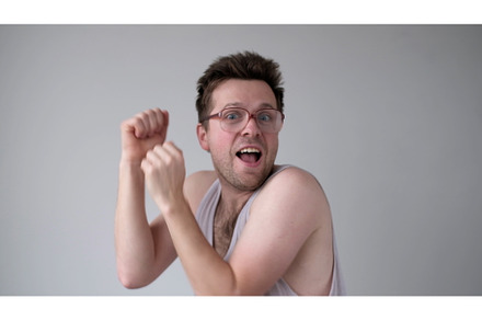 Happy european caucasian young man, a Person Photo by Koldunova