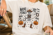 Cute Lasso Skeleton Pumpkin Design, a Seasonal Illustration by Creative Art (Thumbnail 2 of 3)