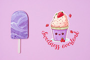Cute and fun Ice cream design bundle, an Object Graphic by Doodle emporium (Thumbnail 8 of 14)