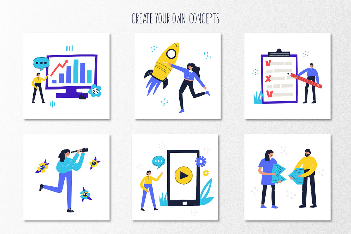 Modern Business Concept Creator, an Object Graphic by MaNechaeva (Photo 5 of 11)
