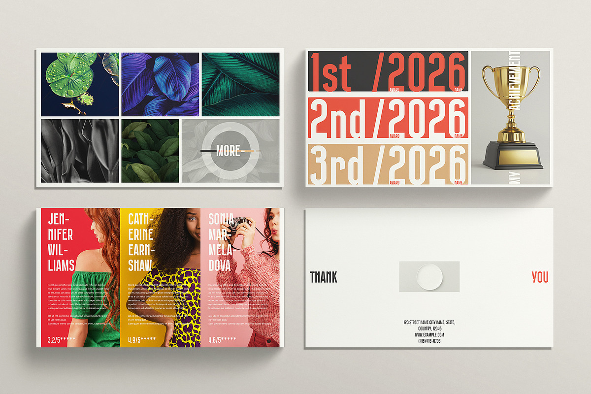 Digital Portfolio Presentation, a Presentation Template by E-Type (Photo 6 of 6)