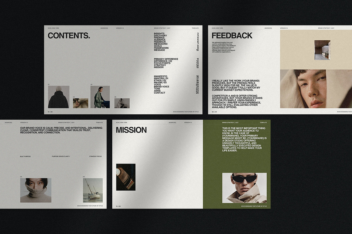 KOVE | Brand Strategy Template, a Presentation Template by Prapti Design (Photo 7 of 11)