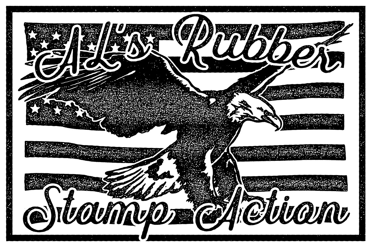 AL's Rubber Stamp Action Kit, an Action Add-On by AL's Design Studio (Photo 12 of 33)