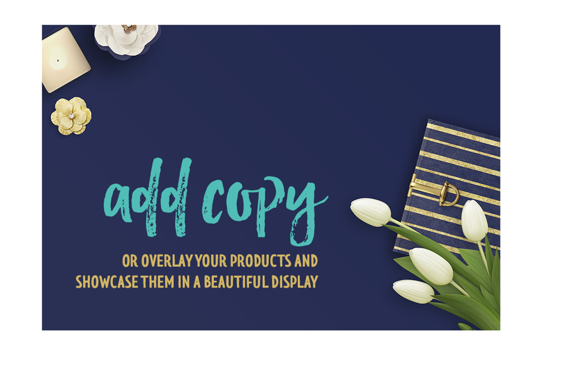 Navy & Gold Stock Bundle, an iPad Mockup by Garlic Friday Design (Photo 5 of 5)