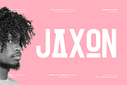 Jaxon – Minimal Geometric Logo Font, a Sans Serif Font by Webhance Studio (Thumbnail 1 of 10)