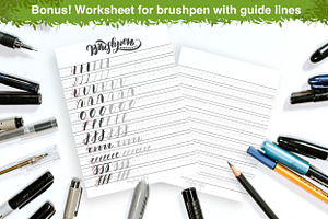 Textured & Realistic Brushpen Set