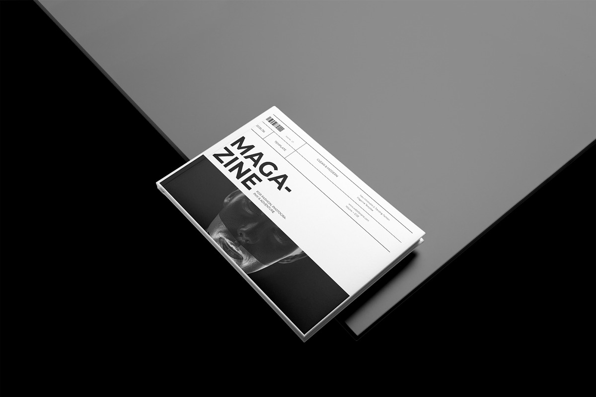 Magazine Template Landscape, a Magazine Template by DesignCrest (Photo 2 of 14)