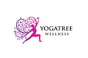 yoga tree wellness logo, a Branding & Logo Template by Mariyana (Thumbnail 4 of 5)