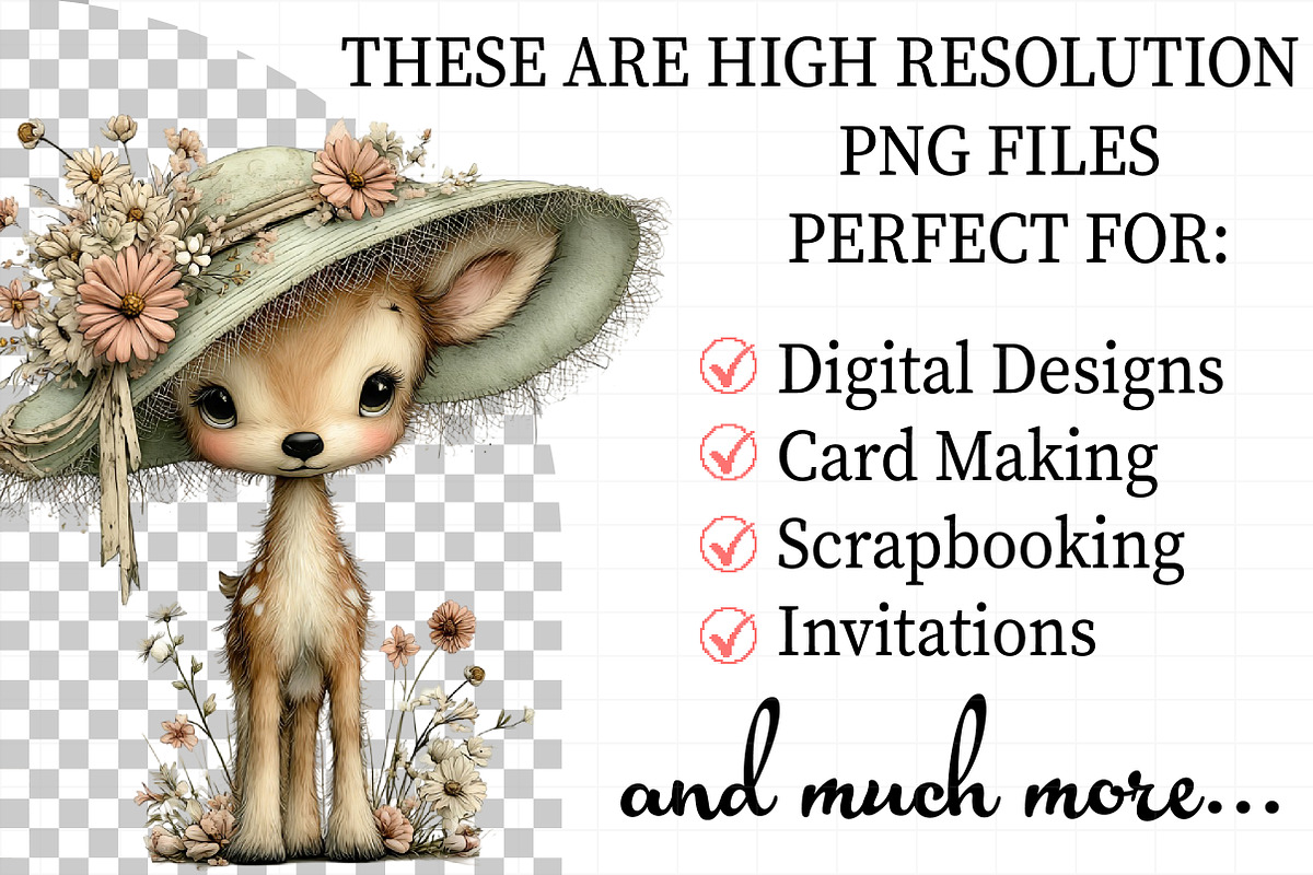 Whimsical Summer Animal Clipart Bund, an Illustration by Daily.Designs (Photo 2 of 7)