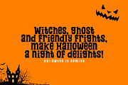 Quick Spooky, a Sans Serif Font by khurasan (Thumbnail 2 of 5)