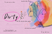 Dirty Handwritten Font, a Script Font by Artcoast Fonts (Thumbnail 2 of 11)