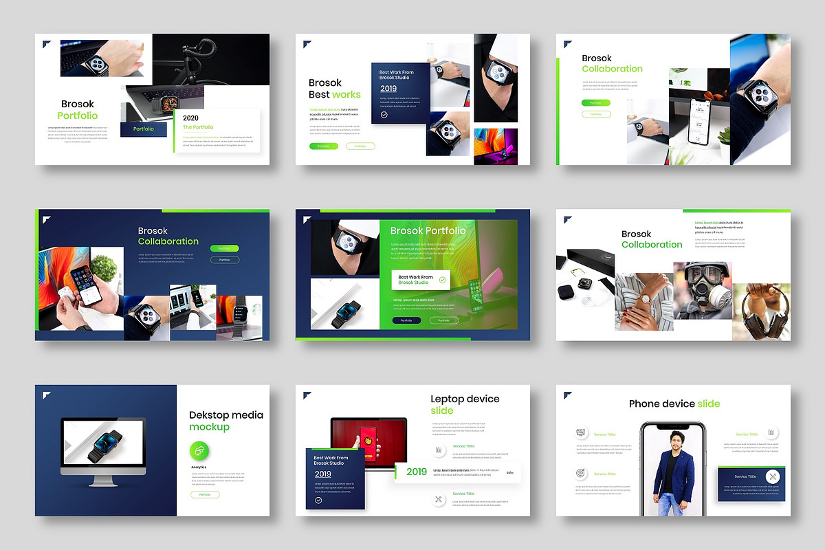 Brosok - Business Google Slide Templ, a Templates & Theme by Dens Creative Studio (Photo 4 of 5)