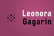 NT Leonora Gagarin, a Sans Serif Font by NovoTypo (Thumbnail 2 of 4)
