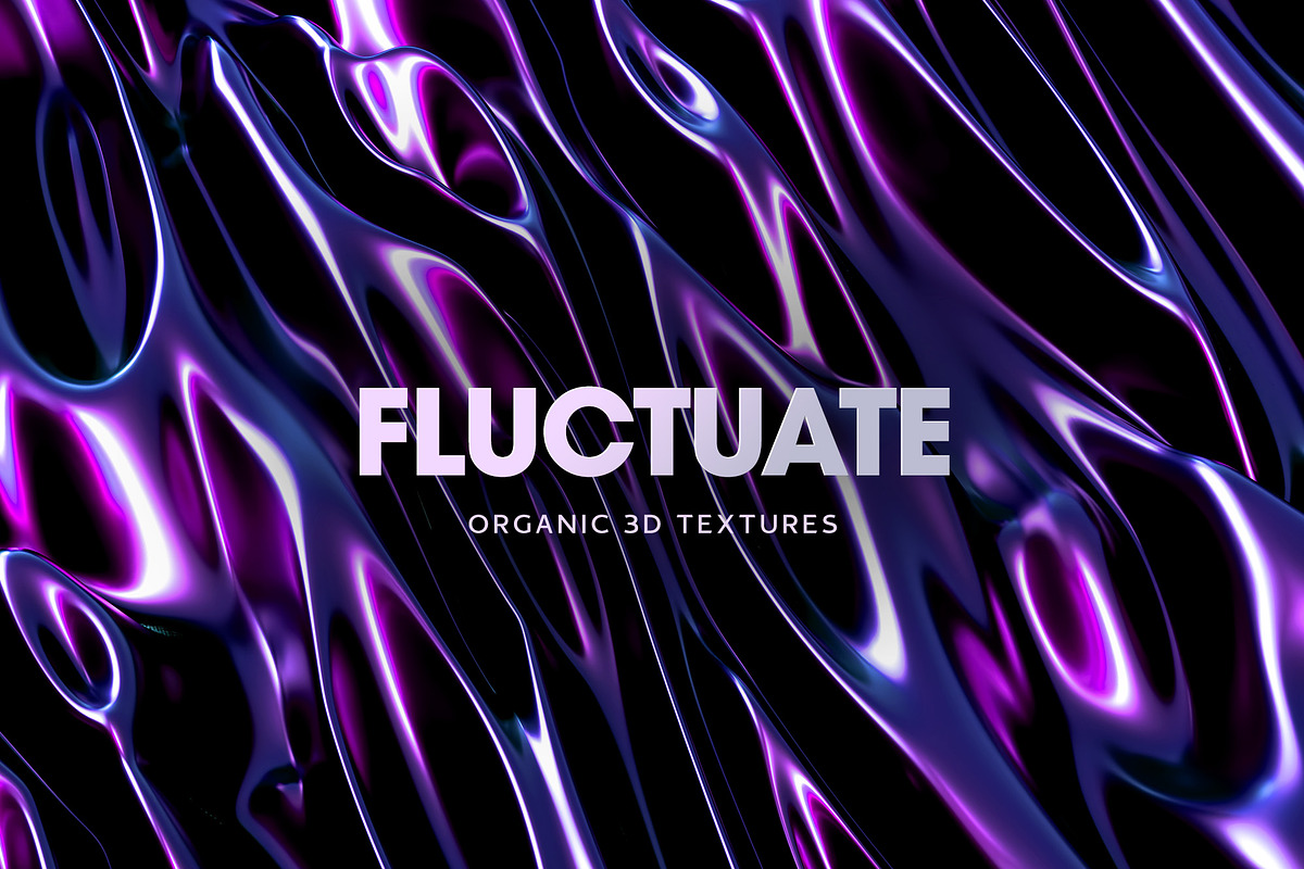 Fluctuate: Fluid Metallic Textures, a Texture Graphic by Chroma Supply (Photo 1 of 12)