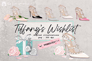 Tiffany's Wishlist Illustrations