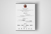 Simple & Clean Resume With MS Word, a Resume Template by Creative Shop (Thumbnail 2 of 3)