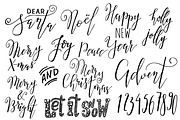Christmas Clip-Art & Lettering Set, a Decorative Illustration by 5August Art (Thumbnail 5 of 10)