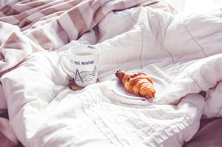 Morning laziness featuring morning, bed, and coffee, a Food & Drink Photo by Justyna Ka