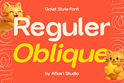 Golat - Modern Sans Serif Display Fo, a Sans Serif Font by Afkari Studio (Thumbnail 3 of 9)
