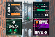 Urban Destinations - Instagram Pack, a Social Media Template by kleonz (Thumbnail 2 of 3)