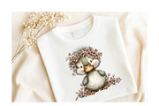 Whimsical Spring Duck Clipart Bundle, an Illustration by GatewayDesign (Thumbnail 4 of 6)
