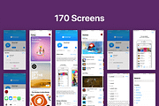 iOS11 GUI KIT Illustrator Sketch XD, an UI Kit Template by Ui Markets (Thumbnail 10 of 21)