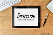 Direction, a Script Font by Dira Studio (Thumbnail 1 of 4)