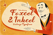 Foxed & Inked - 1950's Script Type, a Script Font by HipFonts (Thumbnail 1 of 8)