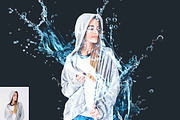Water Splash Effect Photoshop Action, an Action Add-On by Studio Retouch (Thumbnail 5 of 11)
