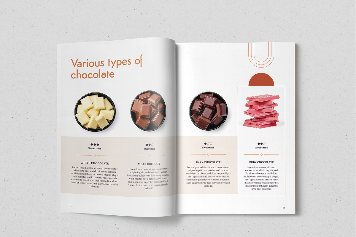 Chocolatier Recipe Book, a Print Template by SonaGeciova (Photo 11 of 25)