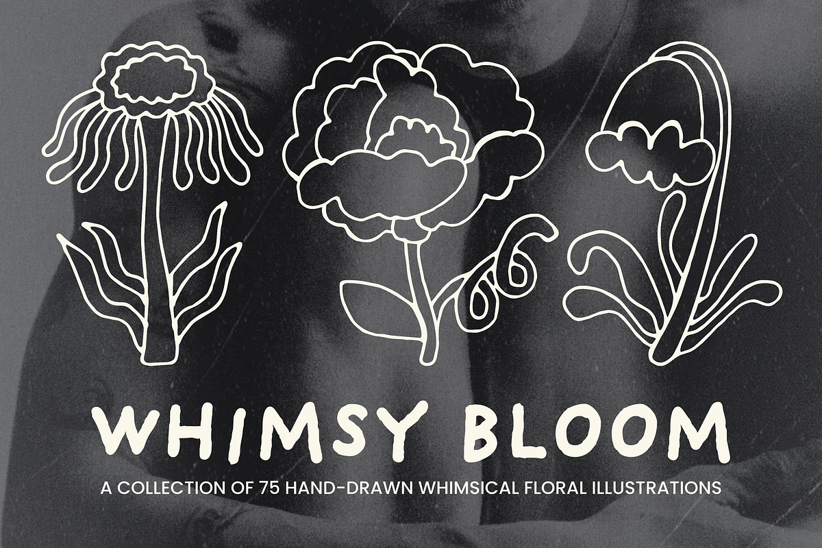 Whimsy Bloom: 75 Flowers Collection, an Object Illustration by Veyla (Photo 2 of 17)