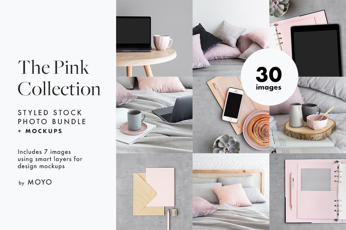 The Pink Collection Photo Bundle, a Business Photo by Moyo Studio (Photo 1 of 12)