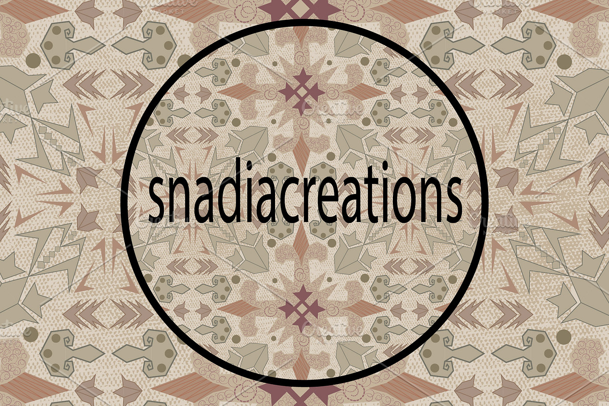 Geometrical design, a Pattern Graphic by snadiacreations