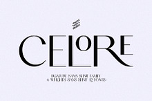 Celore Family (12 Fonts)