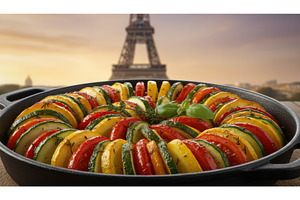 Colorful ratatouille vegetable dish, a Nature Photo by Igor Tichonow