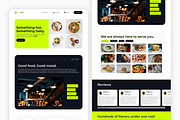 One-page Restaurant website, a Landing Page Template by Design Lab (Thumbnail 5 of 7)