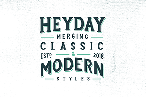 Heyday Font Family