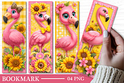 Cute Flamingo Bookmark Cute Bird Boo, an Illustration by GatewayDesign (Thumbnail 2 of 3)