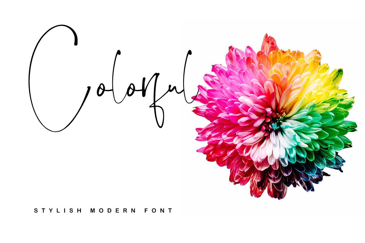 Chillout! - Stylish modern font preview 7