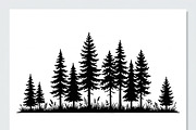 Majestic Pine Trees SVG, a Finance Illustration by Amazin_art (Thumbnail 12 of 32)