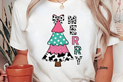 Merry PNG, Christmas Tree PNG, an Illustration by Libby Wishes (Thumbnail 6 of 8)